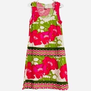 Ali Ro Women’s Vibrant Multicolor Floral Sleeveless Slip Mini Dress